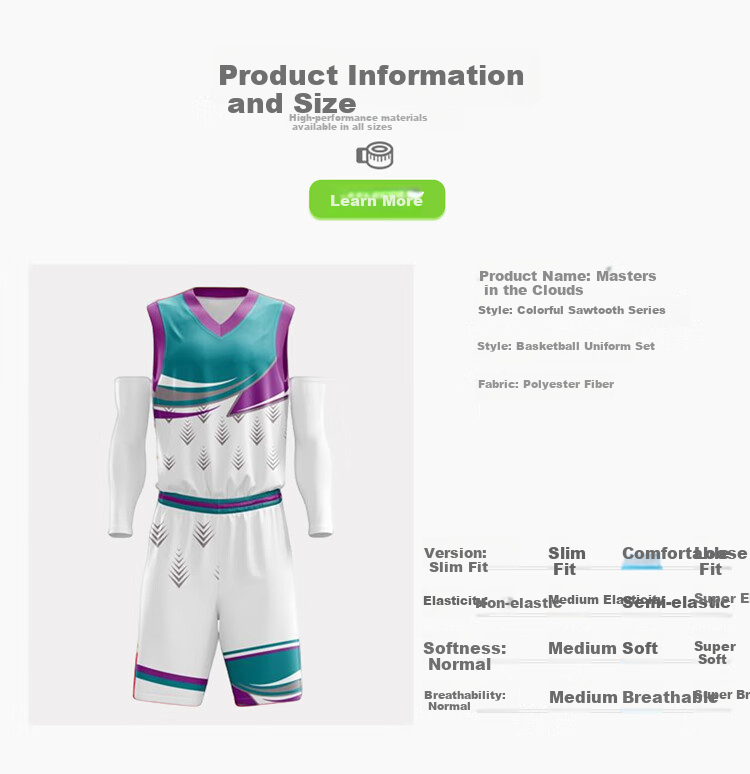Gaoshouruyun SO MANY VIPS Basketball Uniform Set, Full Customization, Loose-Fitting Sports Jersey for Training And Summer Competitions, Group Purchase with Digital Printing Logo 9