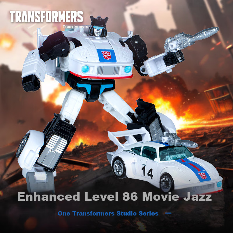 Transformers Children's Toy Model Gift for Boys, Studio Series Deluxe 86 Movie Jazz G1725 1