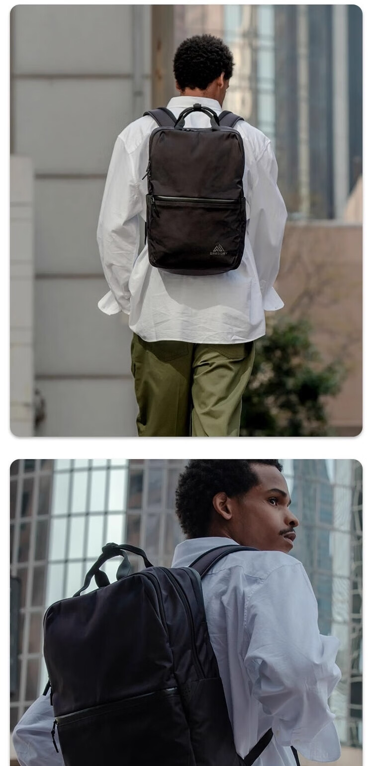 GREGORY Men's Business Laptop Backpack Large Capacity Commuter Bag Multifunctional Lightweight Durable QA8 3