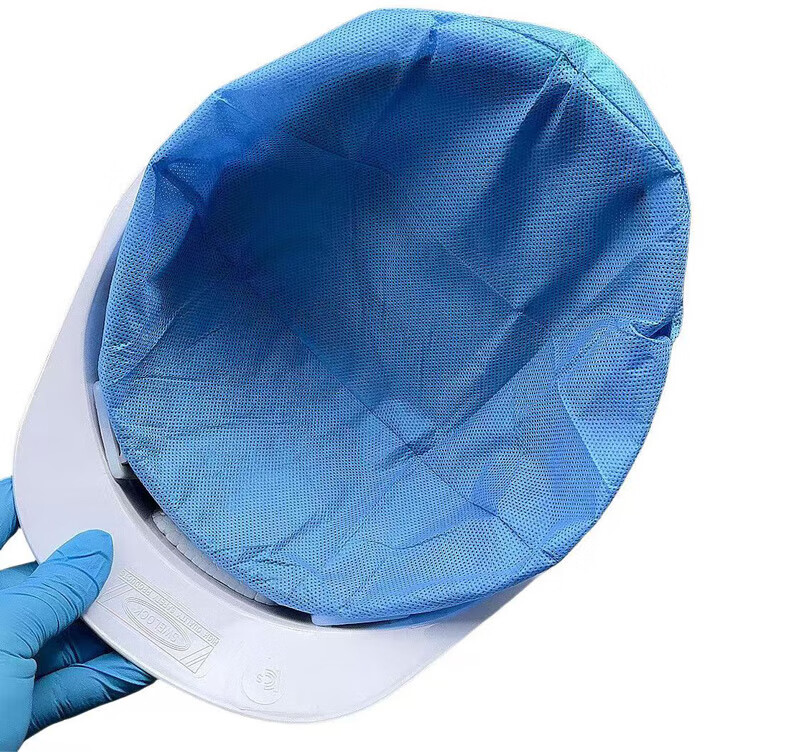 Huipute Safety Helmet Liner Disposable Summer Sweat-Absorbing Breathable Helmet Padding Construction Work Safety Helmet Liner White Non-Woven 100pcs [Sweat-Absorbing Breathable] 4