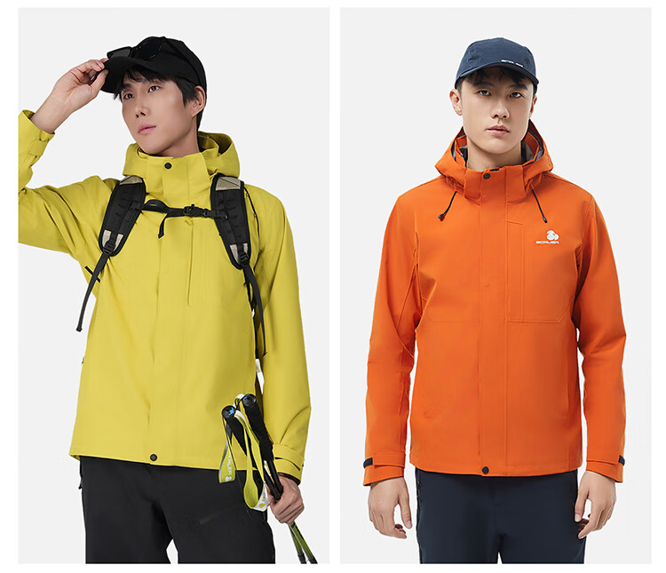 SCALER [Lingfeng] Men's Spring And Summer New Outdoor Breathable Wear-Resistant Mountaineering Hiking Jacket for Women S593 32
