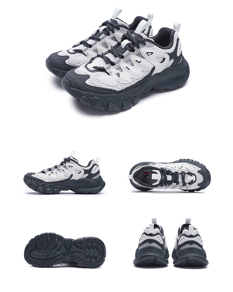 FILA Mushroom Sneakers Modern Sports Shoes Women's Autumn Winter Thick Sole Casual Dad Shoes 46