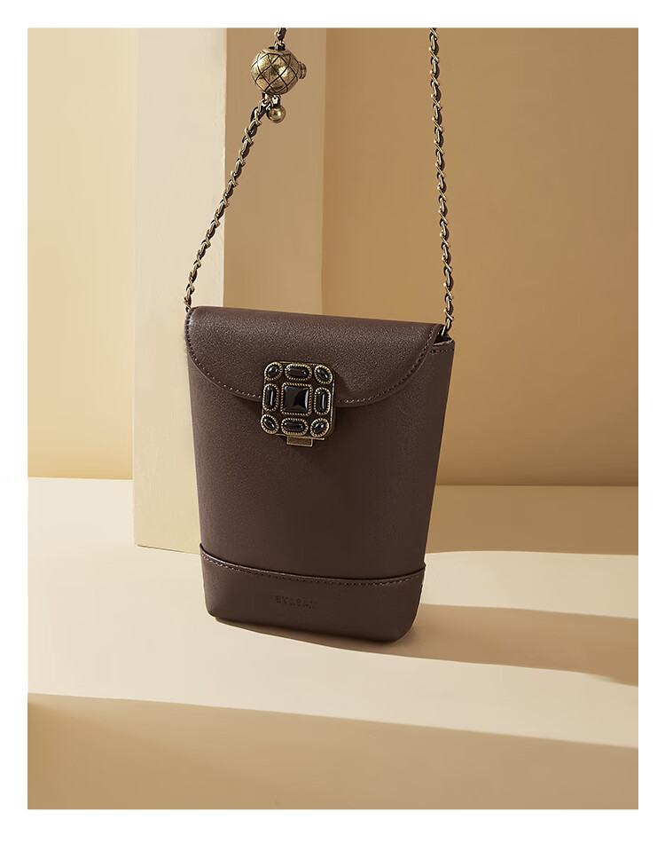 St&Sat Women's Phone Bag 2026, Exquisite And Compact High-End Crossbody Mini Handbag Chain Bag, 520 Gift 3