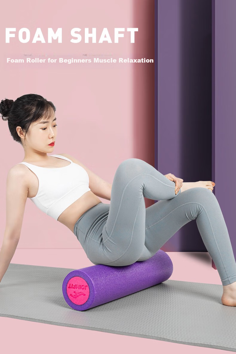 JOINFIT PE Foam Roller Muscle Relaxation Fitness Massage Yoga Column, Blue 60cm, J.F.011BA-J 1