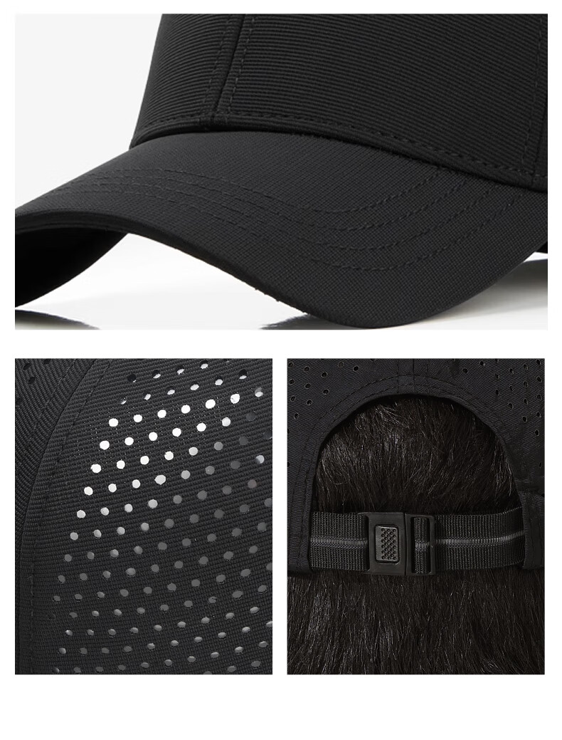 FitonTon Baseball Cap for Men, Spring And Summer Sun Protection Visor Hat, Korean Style Fashionable Cap, Large Head Circumference Wide Brim Outdoor Men's Hat 13