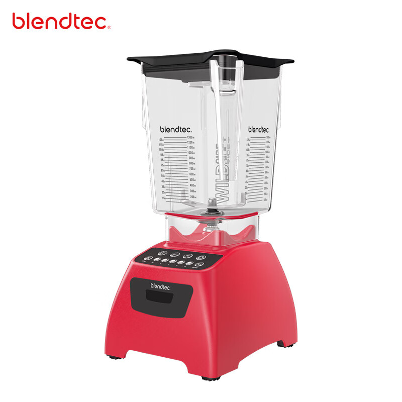 Blendtec Blender Multifunctional Food Processor for Home Use, Baby Food Maker, Soy Milk Machine, Meat Grinder, Smoothie Maker, 575 Red, Upgraded Versio