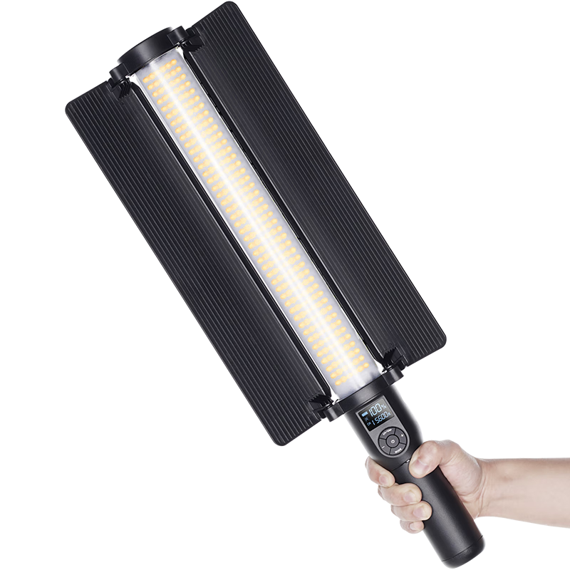 Godox LC500R RGB Full-Color Photography Light Stick Portable Outdoor Dual-Color Temperature High-Power Night Handheld Light for Photo, Video, and Live Streaming