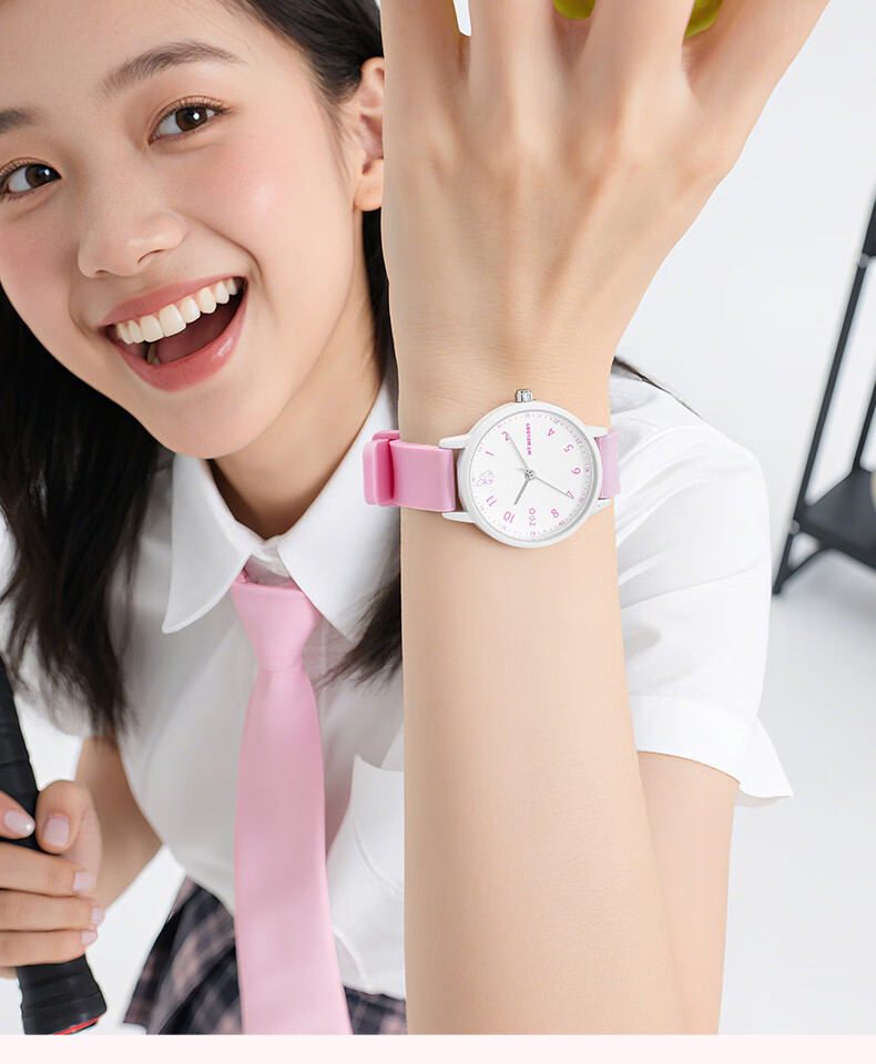 ZGO x Sanrio Women's Watch for Middle and High School Students, Fashionable Dual Calendar Wristwatch 2199 11