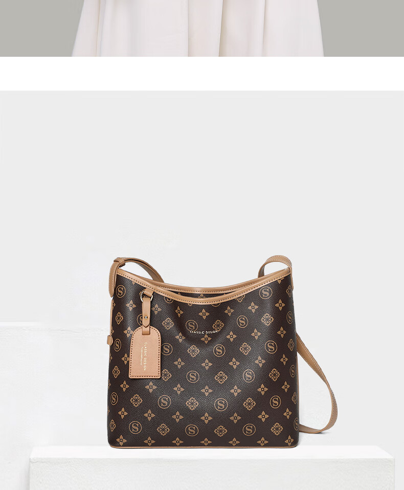 Aiqinghai Handbag, Women's Shoulder Bag, Crossbody Tote Bag, Commuter Luxury Brand, Birthday And Mother's Day Gift, Practical Present for Mom 3