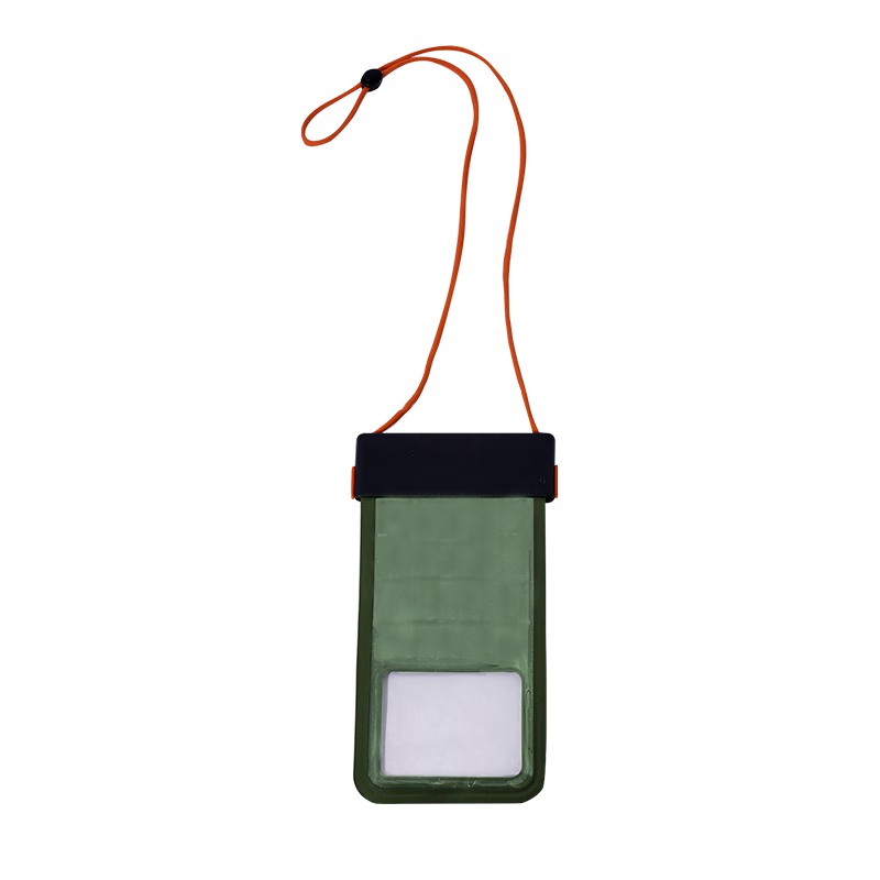 MOBIGARDEN Buoyancy Phone Waterproof Case, Touchscreen Compatible, for Swimming, Rafting, And Diving, NX25691004, Tundra Gree