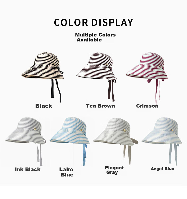 Kenmont Outdoor Spring And Summer Wide Brim Sun Protection Hat, Beach UV-Resistant Women's Sun Visor Fisherman Hat, Foldable Sunhat 6239 1