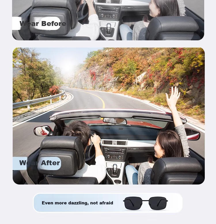 Mumujian Men's Folding Sunglasses, 2026 New Model, Specially Designed for Driving, UV Protection, Day And Night Use, Polarized, Dad's Sunglasses 12