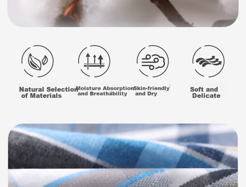 Hengyuanxiang [100% Pure Cotton Aladdin Pants] Men's Underwear, Men's Sleep Shorts, Home Wear, Large Size Boxer Briefs, Four-Corner Shorts 10