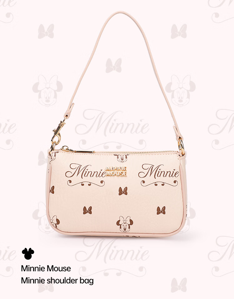 Disney Handbag, Women's Shoulder Crossbody Bag, Minnie Mouse Design, Underarm Bag, Birthday Gift Box Set for Wome 4