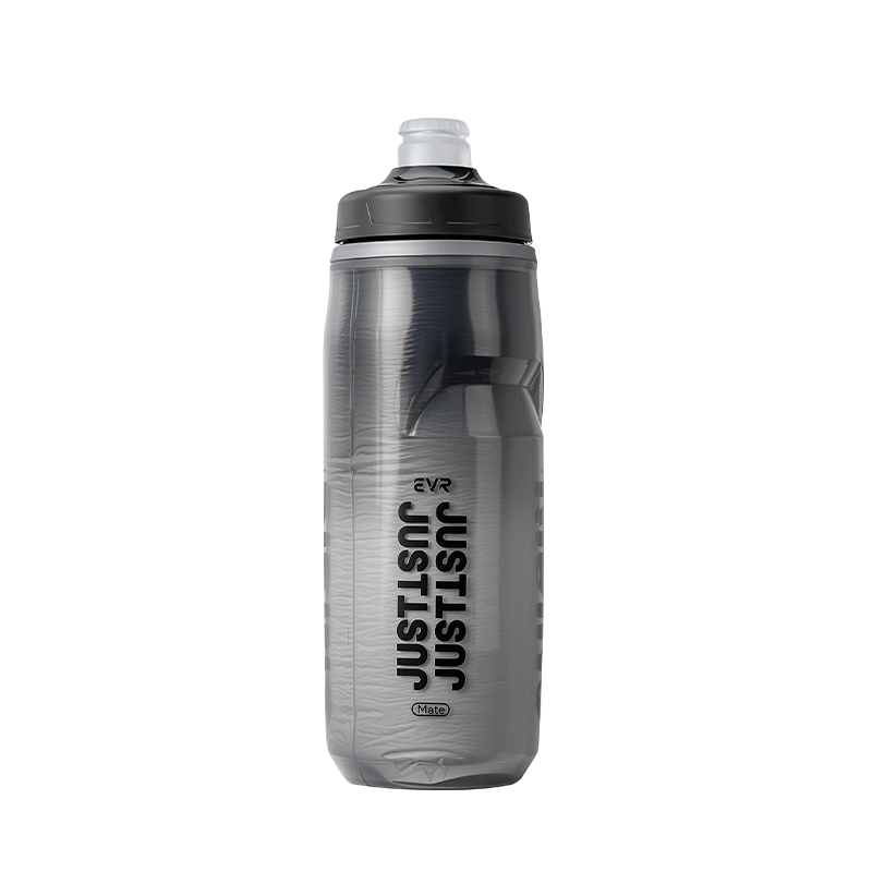 EVR Cycling Water Bottle Insulated Squeeze Water Cup Fashion Black and White 620ML