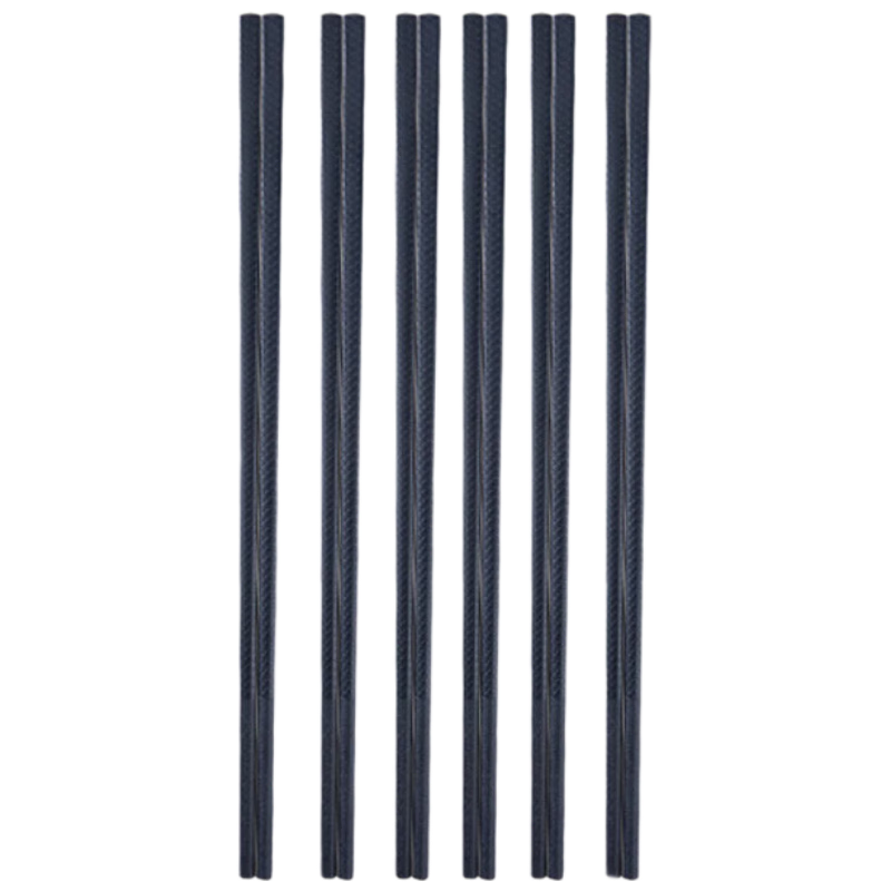 JD Original Chopsticks, Household Food-Grade Tableware for Hotels, Alloy [Antibacterial And Heat-Resistant], Set of 6 Pairs