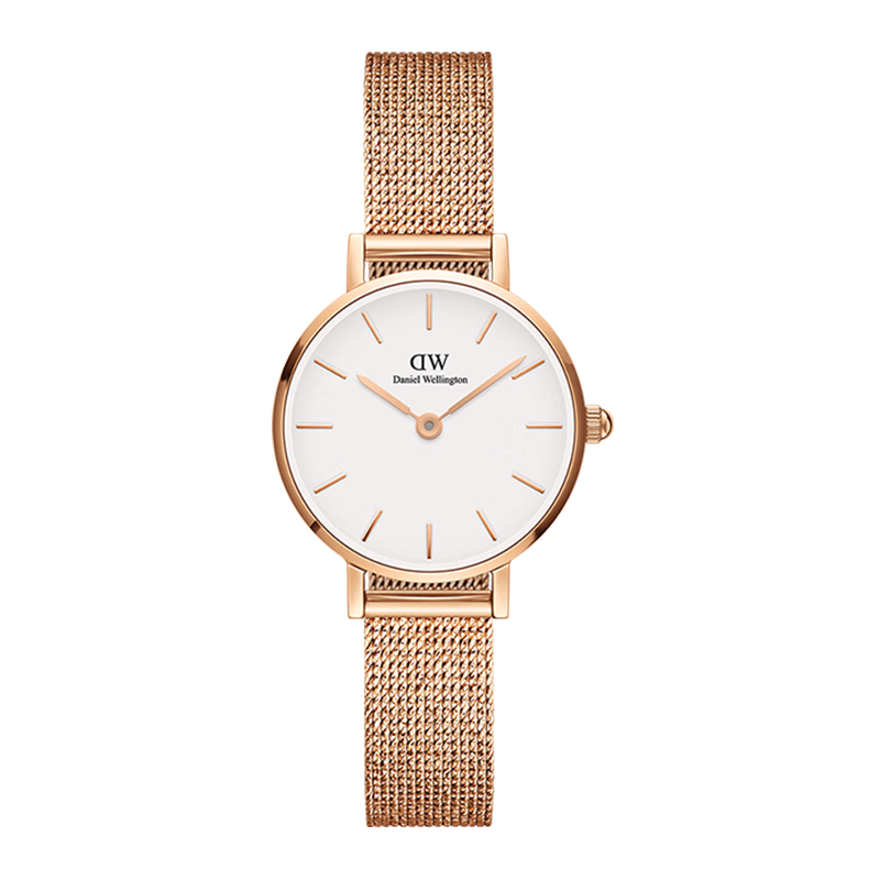 Daniel Wellington DW Women's Watch Light Luxury Golden Minimalist Quartz European and American Style Wristwatch Birthday Gift for Girlfriend DW447