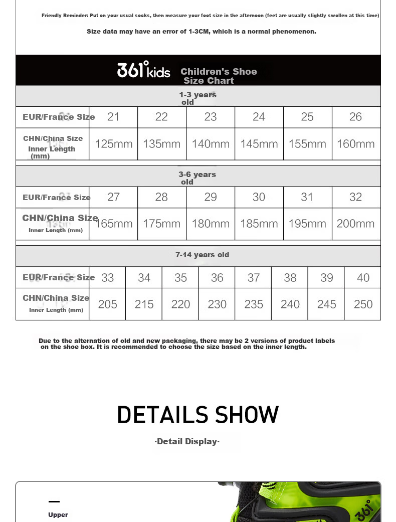 361° Children's Sports Shoes, All-Season Youth Basketball Shoes, Durable Training Sneakers with Rotary Buckle, Blue, Size 35 42