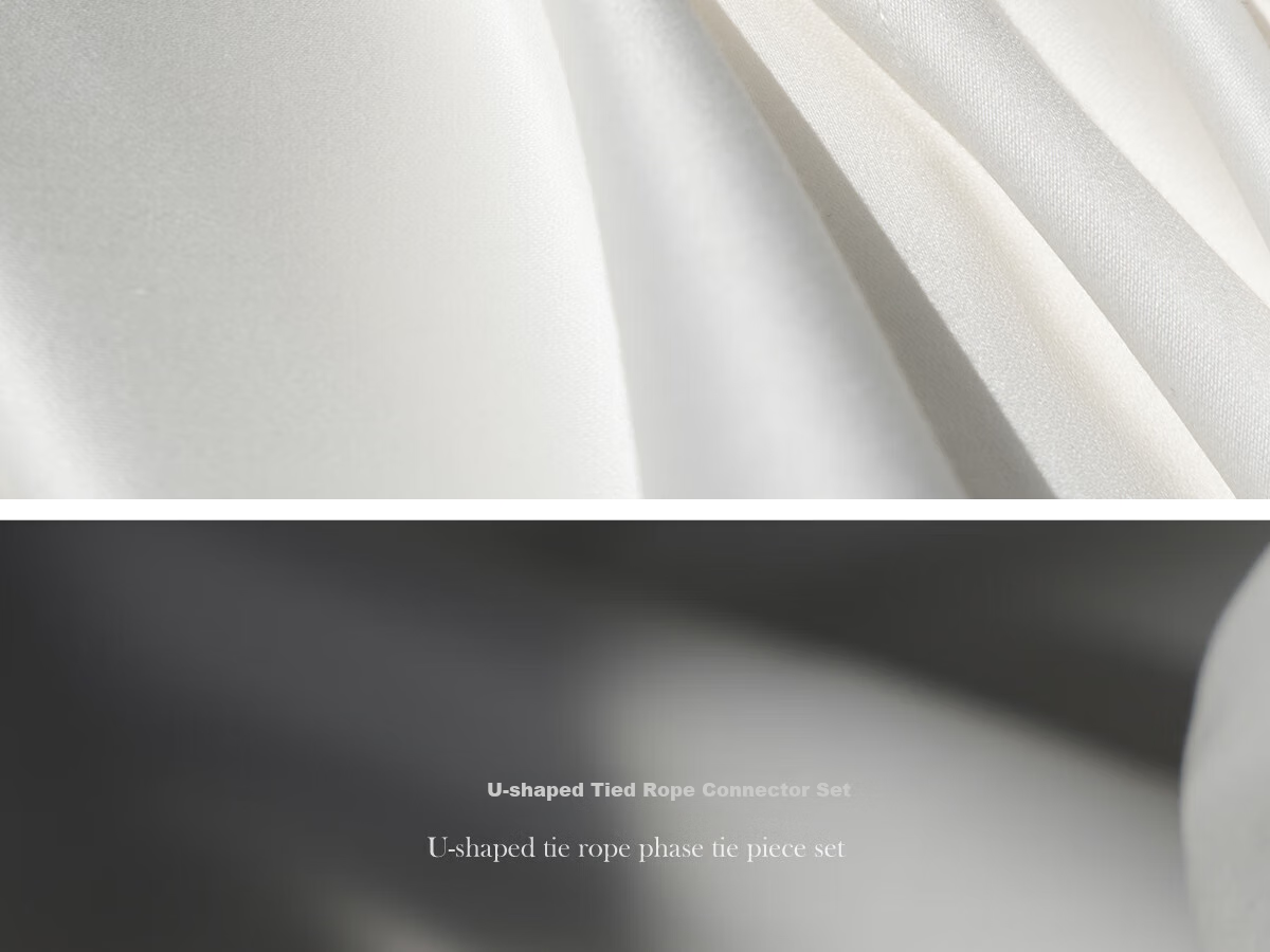SIDANDA, 140 Thread Count Imported Pima Cotton Four-Piece Set, French Style Pure White All-Cotton Bedding Set, Hollow Embroidery Light Luxury Bedsheet Style 18