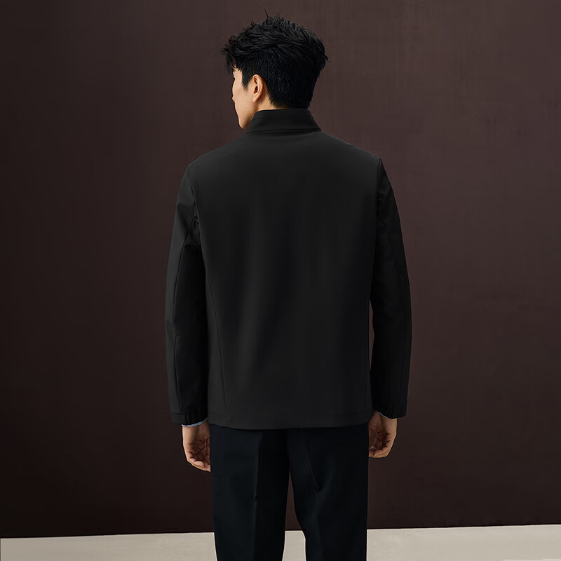 HLAHLA Men's Stand Collar Commuter Executive Jacket Autumn 2025