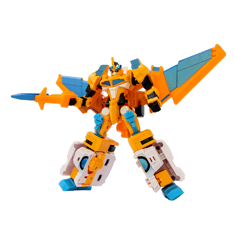 Fansiqi Kaisou Superman 3 Falcon Vanguard Combined Transforming Robot Toy for Boys Kids New Year Gift