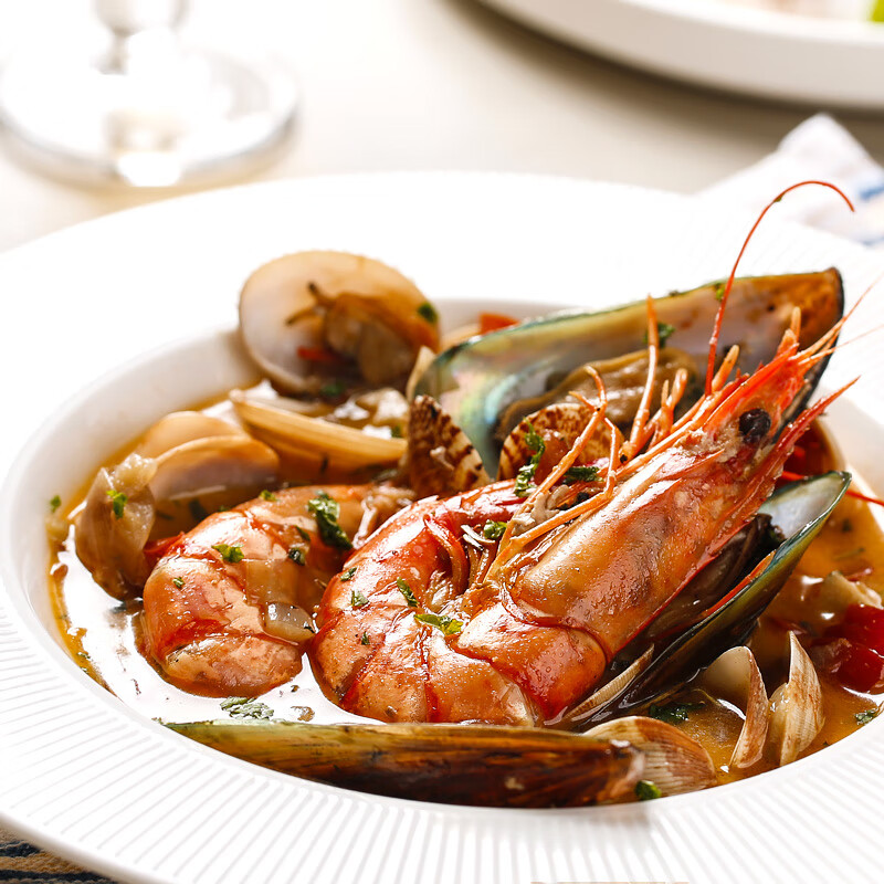 鲜京采 鲜冻大号黑虎虾 去冰净重2斤 31-40只/盒 斑节对虾