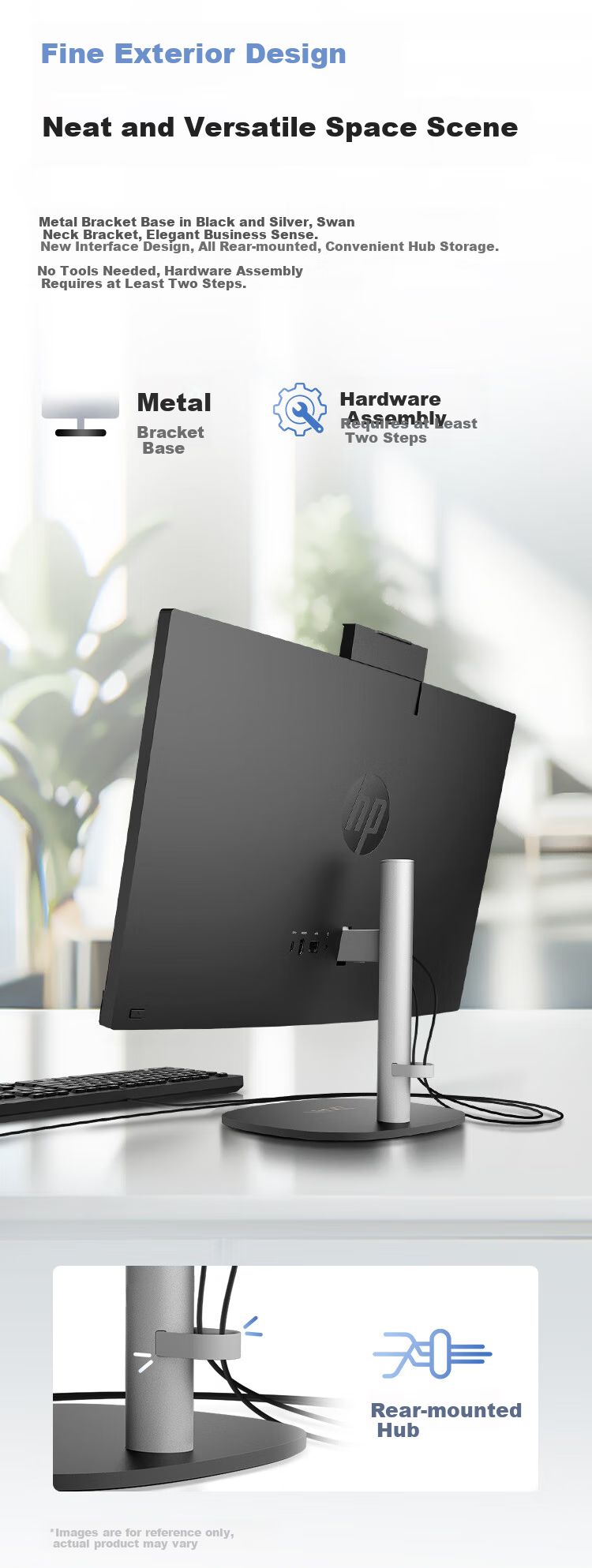 HP Zhan66 All-In Desktop Computer (13th Gen I5-1335U, 32GB RAM, 1TB SSD) 23.8-Inch Eye-Protection Large Screen for Entertainment, Business Office, And Education Learning 7
