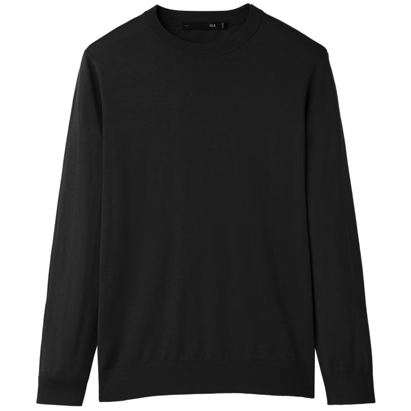 HLAHLA Men's Wool Sweater 30% Wool Warm Comfortable Knitwear Autumn Winter