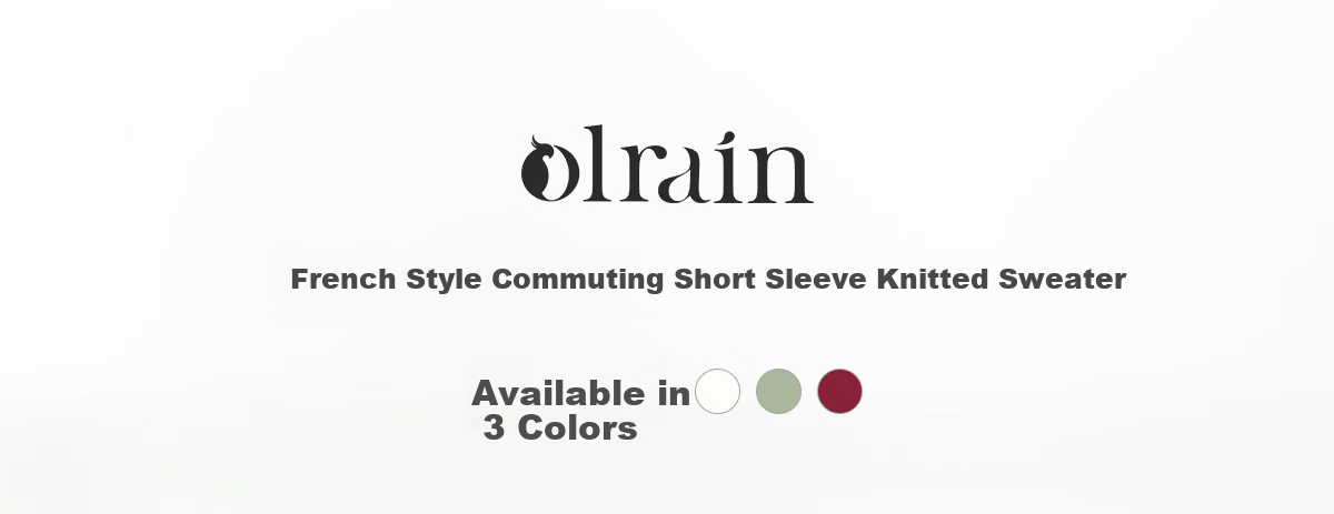 Oulain Summer Women's Short-Sleeve Knit Top, Casual Commuter Pullover Sweater, Apricot Color, Size L 1