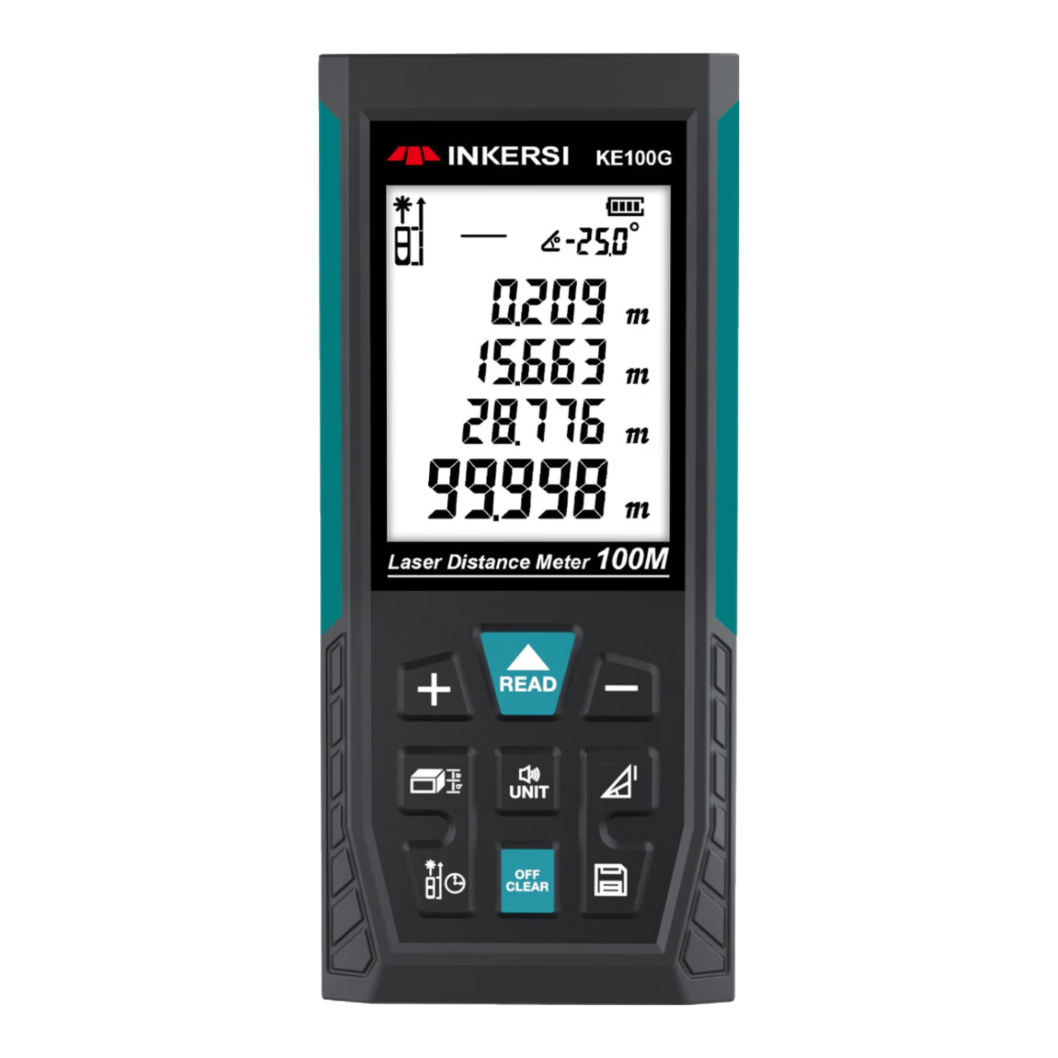 SNDWAY EagleX Laser Distance Meter Infrared High-Precision Electronic Ruler Indoor Outdoor Measurement Device Green Light KE100G