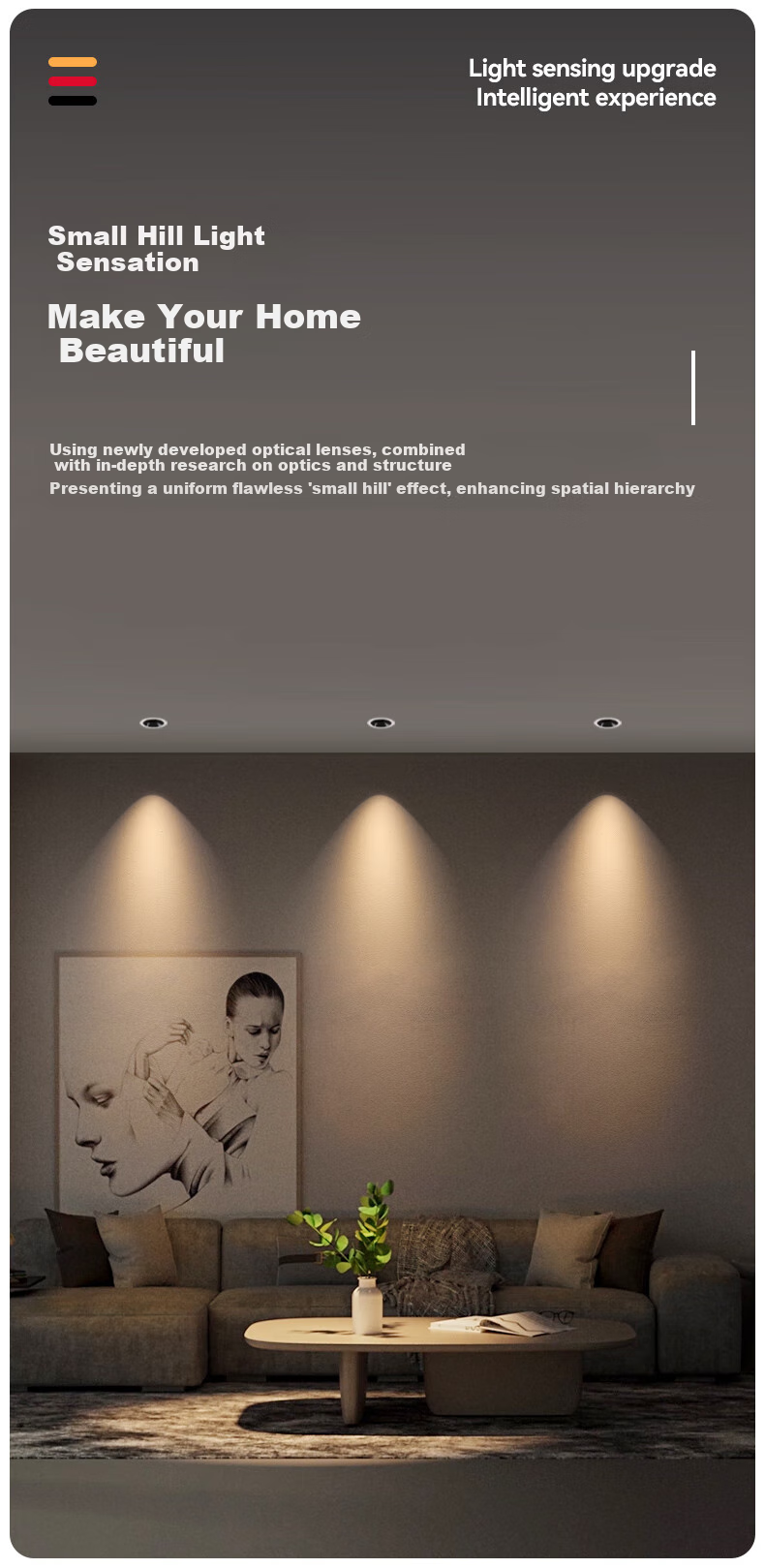 CDN LED Recessed Spotlight COB Full Spectrum 7W 3500K for Living Room and Hallway 5