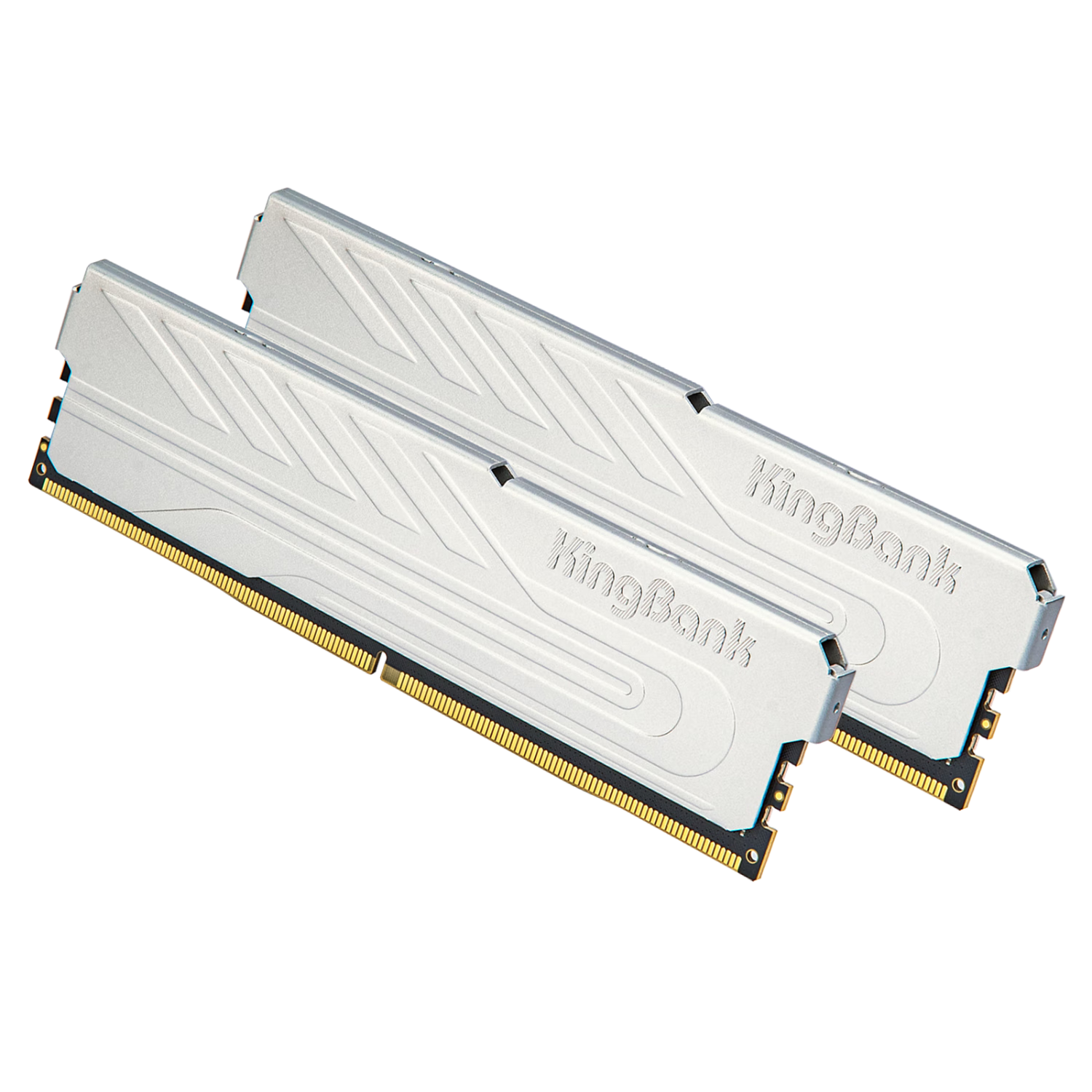 KINGBANK 48GB (24GBx2) DDR5 5600 Desktop Memory Silver Series Kit