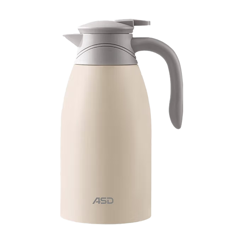 ASD Stainless Steel Thermos, Household Hot Water Kettle, Insulated Bottle, Large Capacity Warm Water Pot, Hot Water Flask RWS20P4WG-I