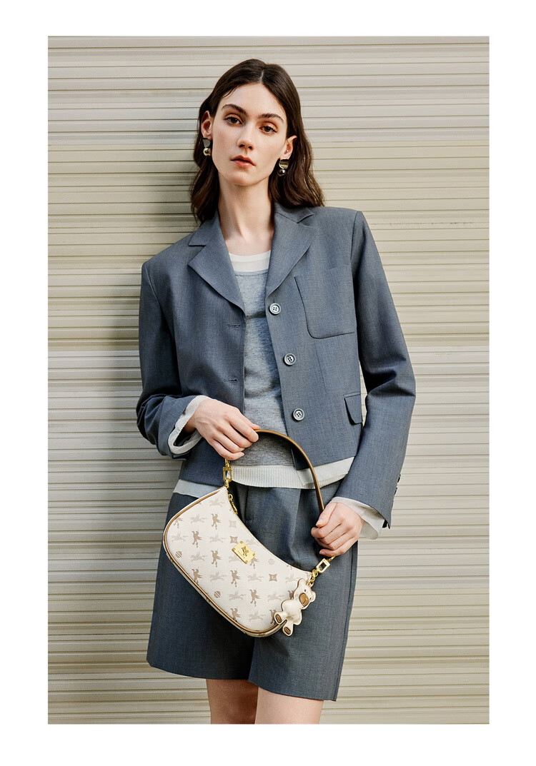NUCELLE Pegasus Crescent Bag, 2026 Light Luxury Niche Underarm Dumpling Bag, Shoulder Crossbody Women's Bag, Valentine's Day Birthday Gift for Wome 15