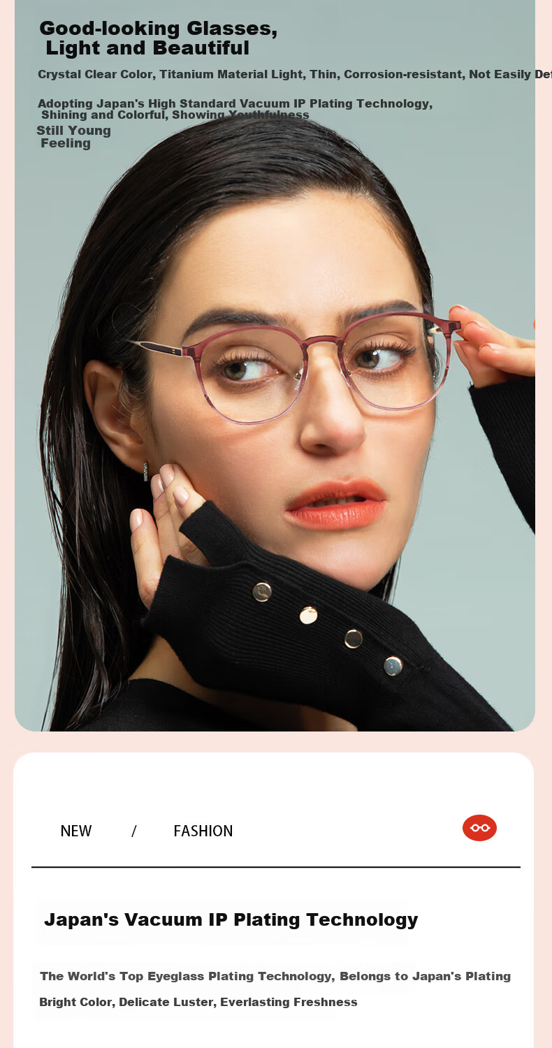 Jingpintang Japanese Imported Reading Glasses for Women, Genuine High-Definition Anti-Blue Light Glasses for Mom to Read Books And Use Phone, 150 Degree Reading Glasses 7