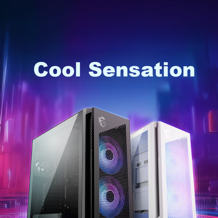 MSI Knife Edge 300R Black MPG VELOX 300R AIRFLOW PZ Desktop Computer Case (Built-In Graphics Card Bracket, 360mm Water Cooling Support, Compatible with ATX Rear-Mounted Motherboard) 3