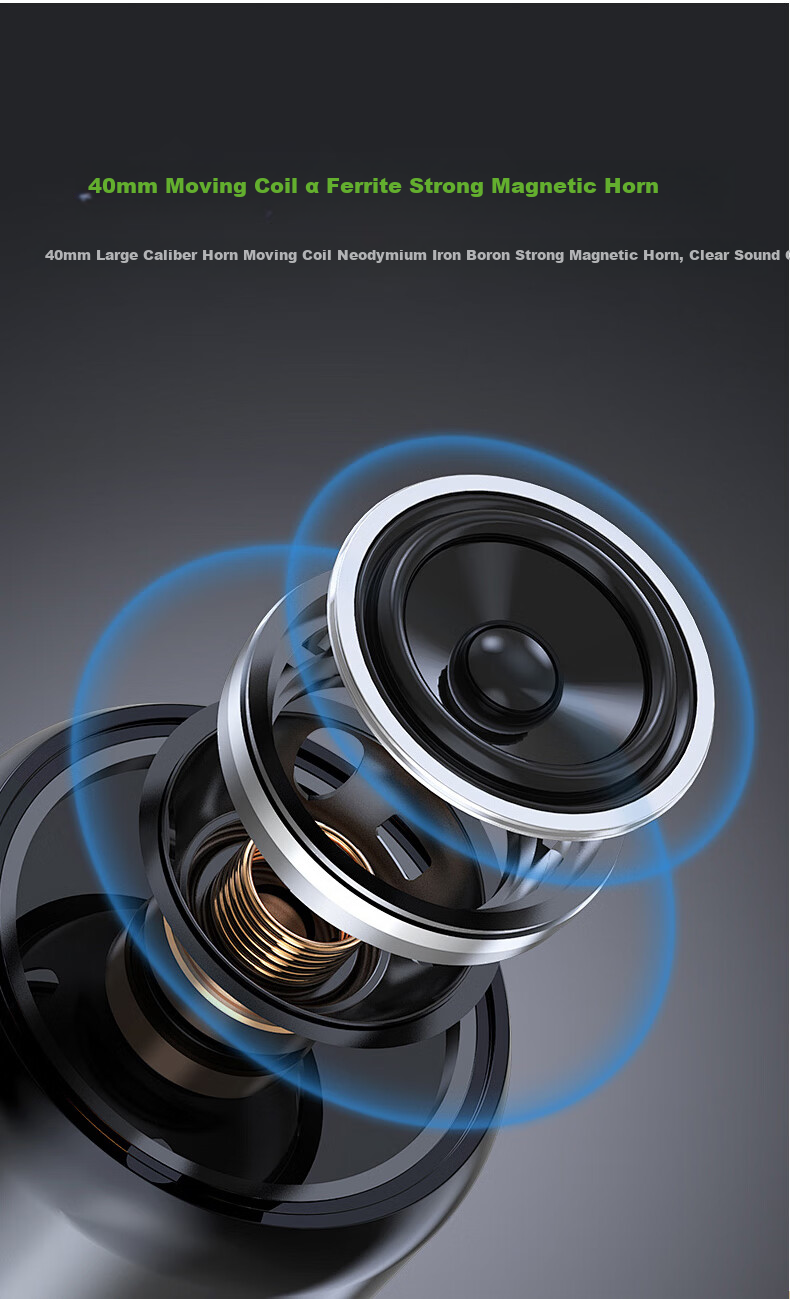 SaLaR E810 English Speaking And Listening Exam Headphones, Over-Ear, for Middle School And College Entrance Exams, Recording And Repeating Function, Human-Machine Dialogue Earphone with Microphone, USB Interface, Dual-Use Type-C Port, White Color 6