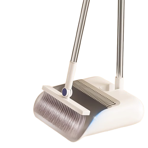 Baojiajie Broom and Dustpan 2025 New Set Household Non-Stick Hair Sweeping Tool Garbage Shovel Combination Broom Y46