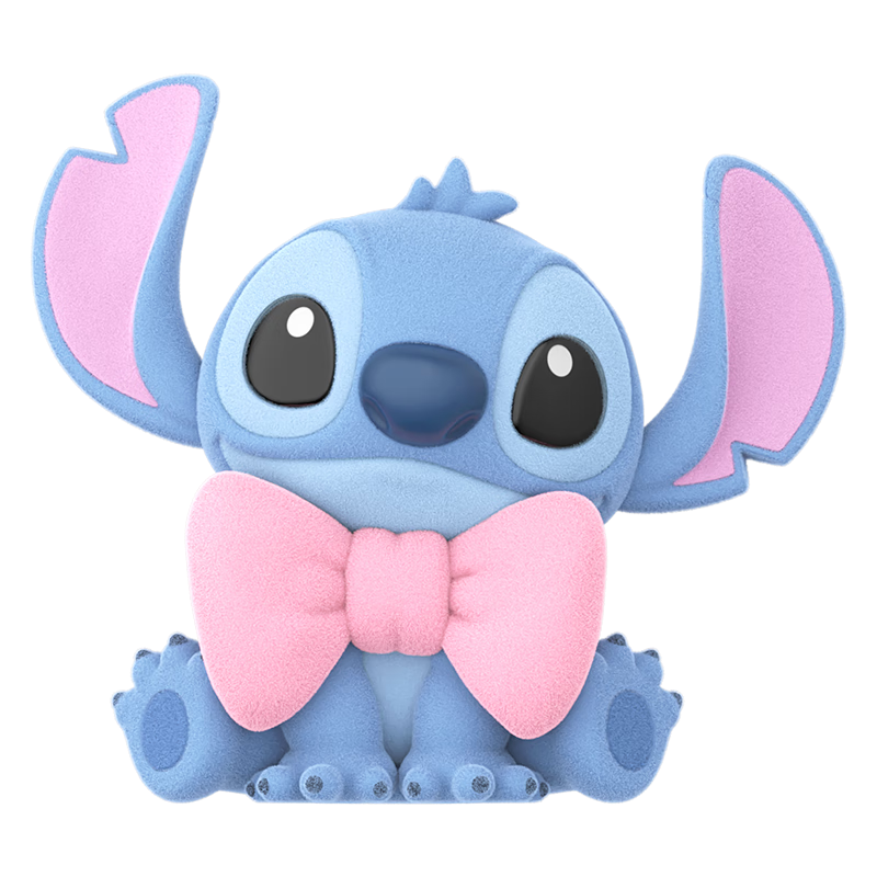 52TOYS Stitch Warm Pink Series Blind Box Anime Trendy Figurine Display Toy, Full Box of 6, Mid-Autumn Festival Gift