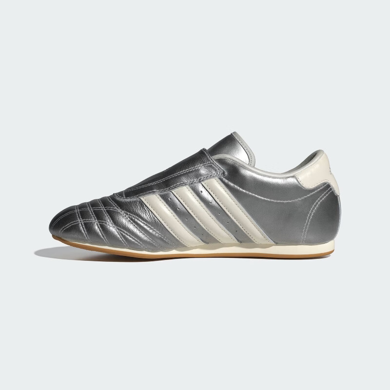 Adidas Trefoil Series, Women's Adidas TAEKWONDO W Casual Shoes, JS4023, Metallic Silver, Size 36 2