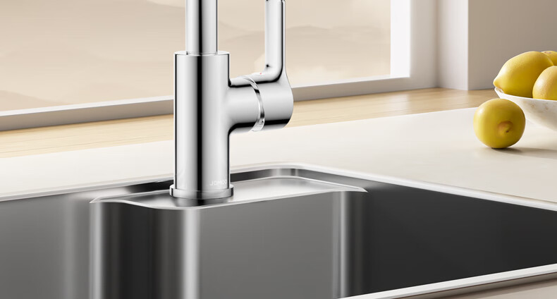 JOMOO Kitchen Faucet Healthy Sink Hot and Cold Dual Control Rotatable Sink Vegetable Washing Basin Faucet 33080 2
