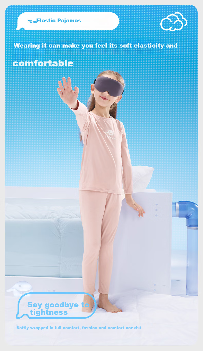 Hinos Children's Quick-Dry Sweat-Wicking Undershirt And Loungewear Set, Honey Yellow Sweat-Wicking Set (Short Sleeve), Size 150 5