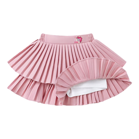 MY LITTLE PONY Girls' Skirt, Summer Children's Short Skirt, Cute Princess Skirt for Girls, Pink, Size 150