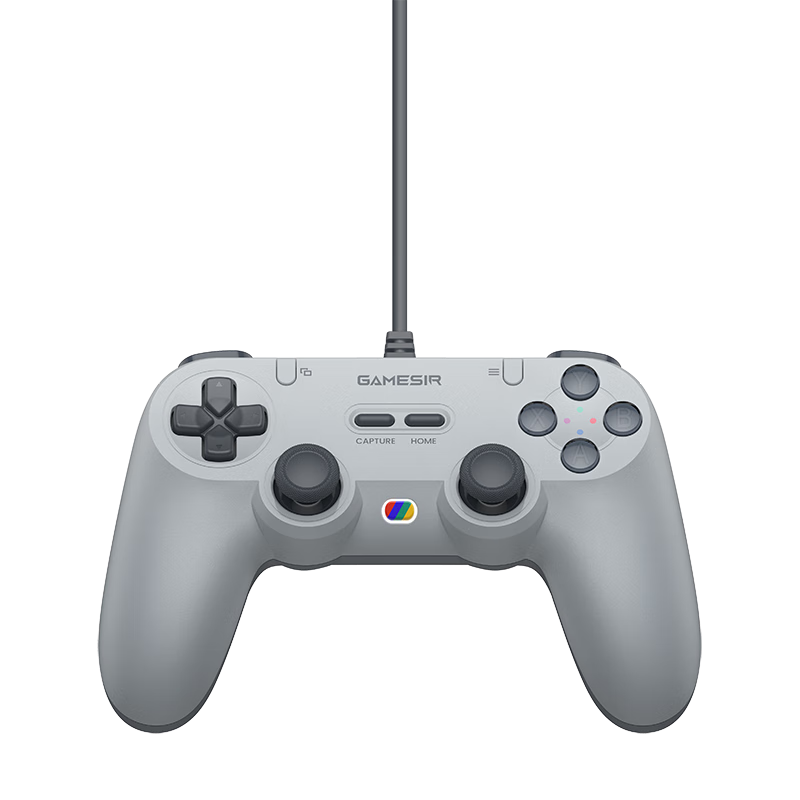 GAMESIR Linghu Symmetrical Architecture Switch2 Game Controller PC Computer Steam Wired Controller for NS Mobile TV Black Myth: Wukong Shooting Racing Fighting Two-Player Formatio