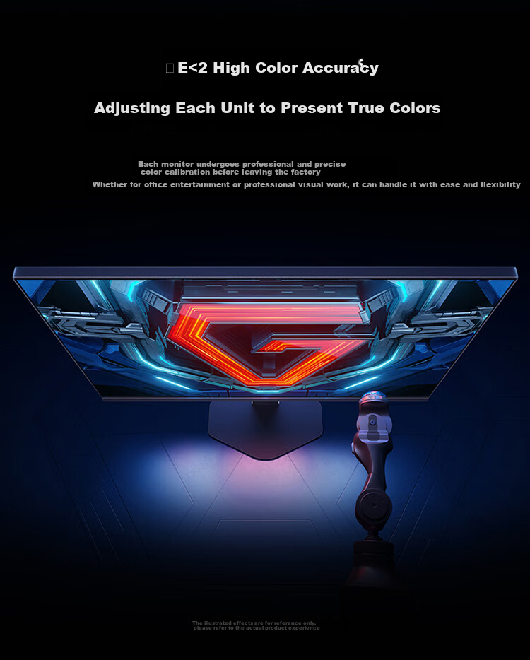 MI REDMI 27-Inch Gaming Monitor, 200Hz High Refresh Rate, Fast IPS HDR400, 1ms GTG, Computer Office Display Screen G27 8