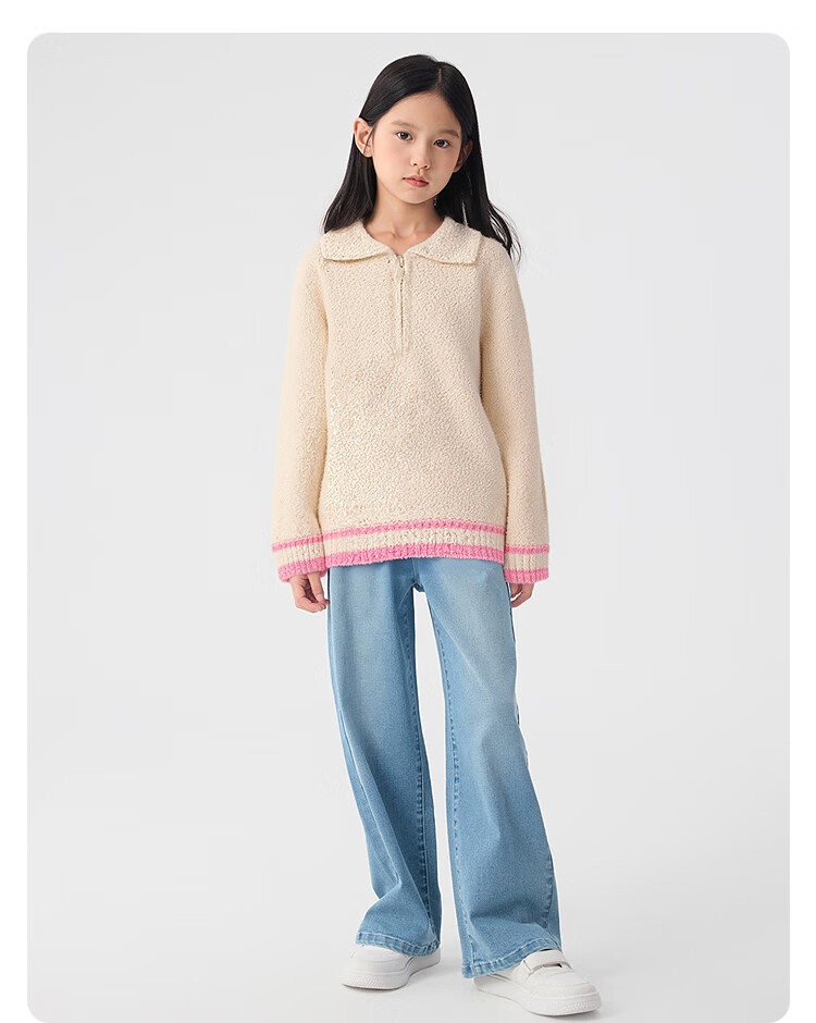 BALABALA balaOne Kids Sweater Boys 2025 Autumn Pullover Knitwear Girls 208325103206 5