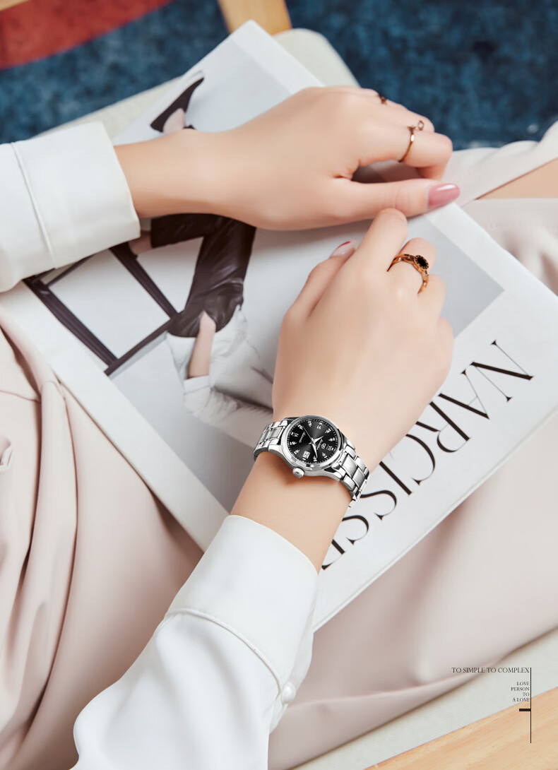 JIN SHI DUN JD Self-operated Swiss Certified Brand Women's Watch 26 New Fully Automatic Mechanical Top Ten Famous Watches Birthday Gift 2
