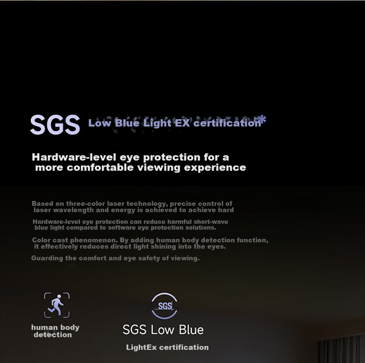 MI Laser Projector, 3 4K Resolution, Pure Tri-Color Laser Light Source, MI Pengpai Smart Home Theater All-In Cloud Platform, First-Class Energy Efficiency 19