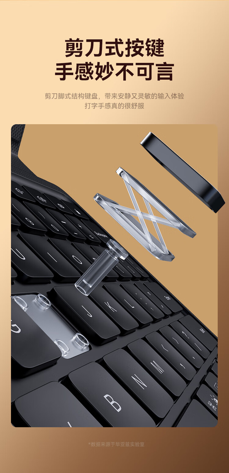 BIAZE All-in-One Bluetooth Keyboard with Pencil Slot Protective Case for Apple iPad Air 11-inch M4 Chip 2026 Model, Compatible with iPad Air 8/7/6, Upgraded Magic Keyboard Front Shell Detachable 2