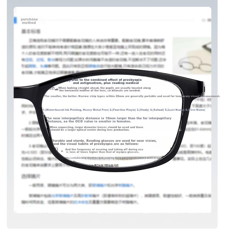 Pulais Reading Glasses for Men And Women, German Zeiss Vistare High-Definition Premium Customized Reading Glasses Compatible with Zeiss Lenses 17